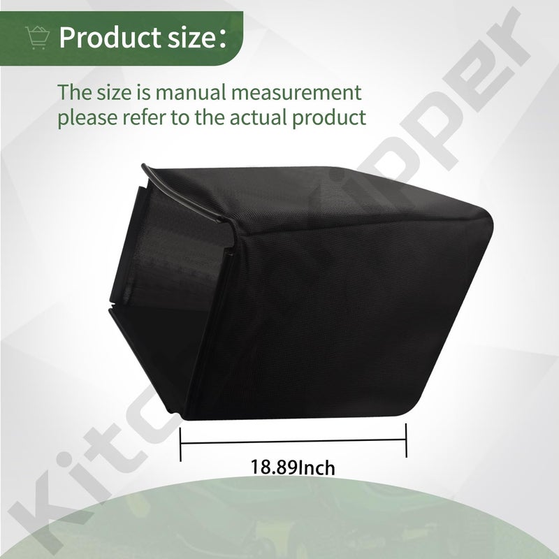 KitchenKipper 121-5770 Lawn Mower Grass Bag for Toro 30" Time Master Grass Catcher Lawnmower, Fits Models 20199 223CC 20200 20975 20976 21199HD 21810 - Only Bags are Included, No Mower Frame - Image 2